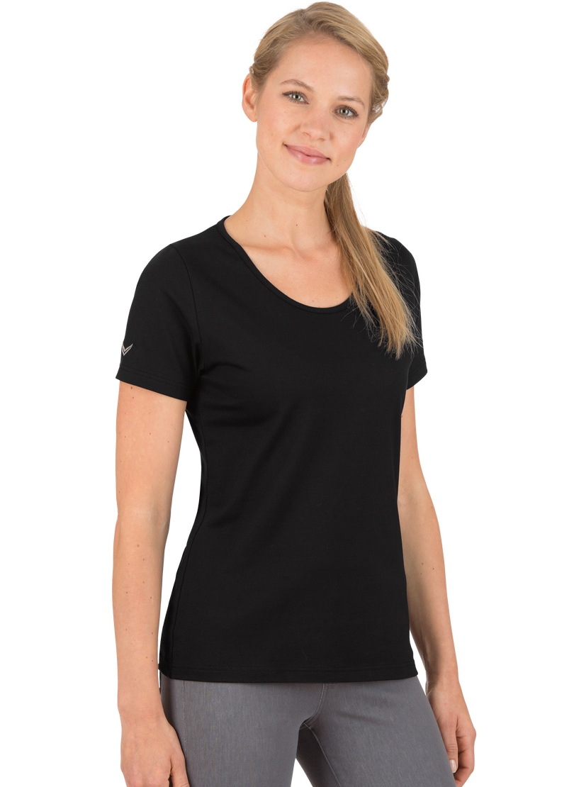 Trigema T-Shirt »TRIGEMA T-Shirt aus Biobaumwolle«, (1 tlg.) Trigema T-Shirt »TRIGEMA T-Shirt aus Biobaumwolle«, (1 tlg.) von Trigema