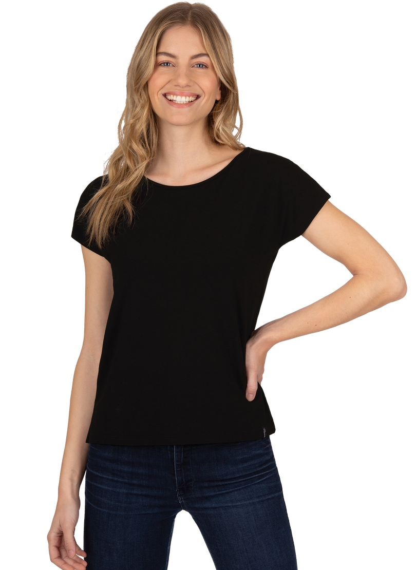 Trigema T-Shirt »TRIGEMA T-Shirt aus Viskose«, (1 tlg.) Trigema T-Shirt »TRIGEMA T-Shirt aus Viskose«, (1 tlg.) von Trigema