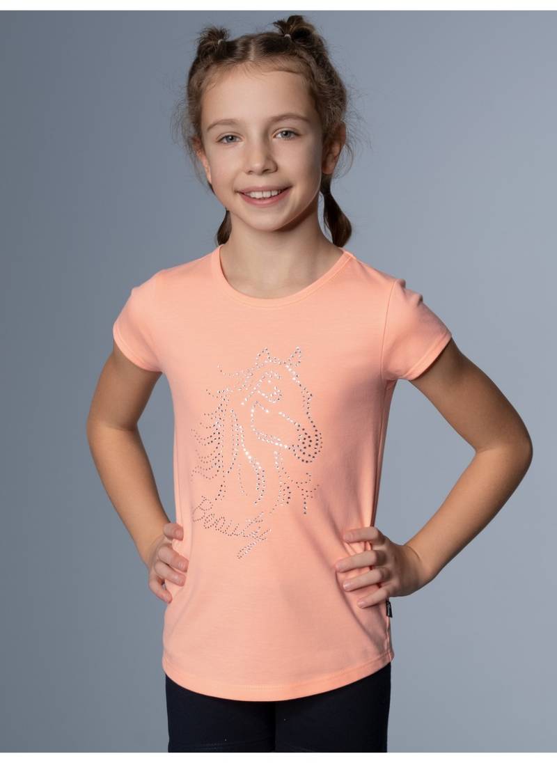 Trigema T-Shirt »TRIGEMA T-Shirt mit Glitzer-Pferd«, (1 tlg.) von Trigema