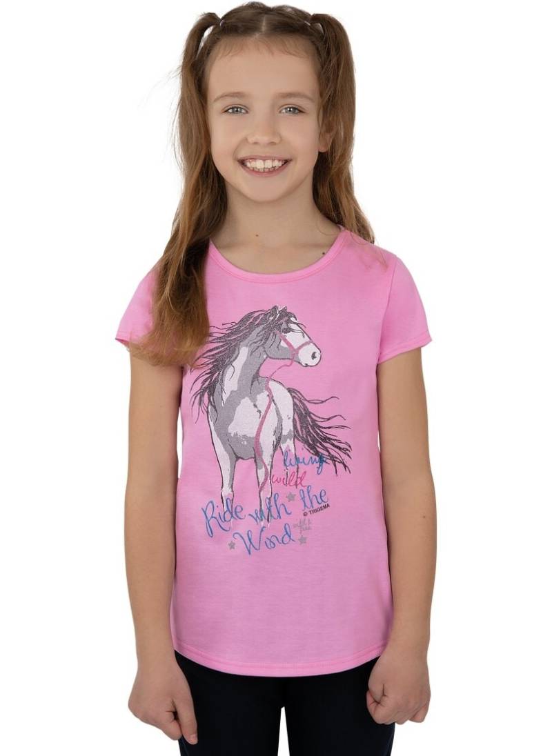 Trigema T-Shirt »TRIGEMA T-Shirt mit Pferd«, (1 tlg.) von Trigema