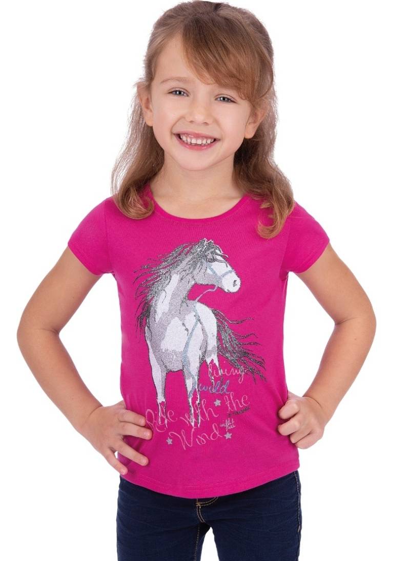 Trigema T-Shirt »TRIGEMA T-Shirt mit Pferd«, (1 tlg.) von Trigema