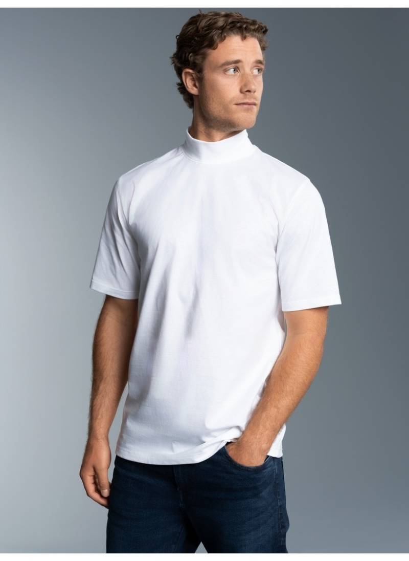Trigema T-Shirt »TRIGEMA T-Shirt mit Stehkragen«, (1 tlg.) von Trigema