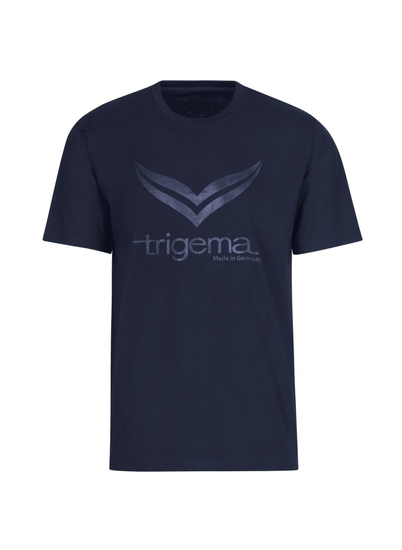 Trigema T-Shirt »TRIGEMA T-Shirt mit TRIGEMA-Logo«, (1 tlg.) von Trigema