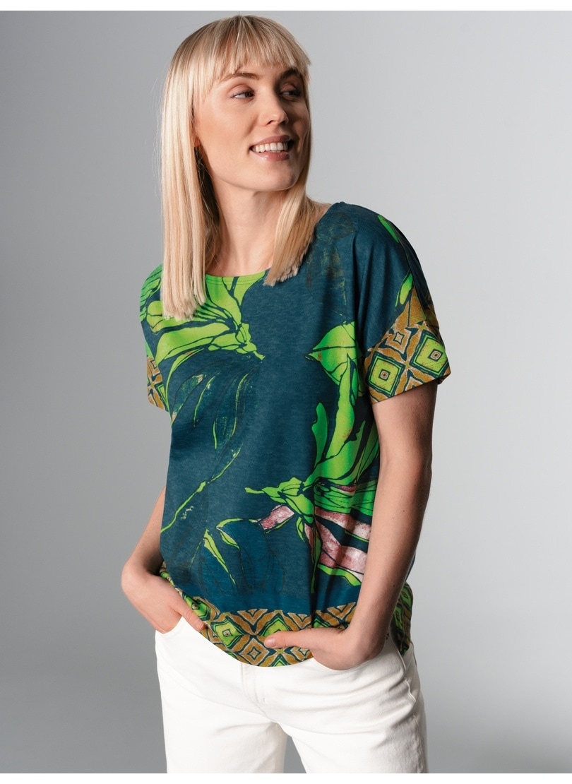 Trigema T-Shirt »TRIGEMA T-Shirt mit abstraktem Design«, (1 tlg.) von Trigema