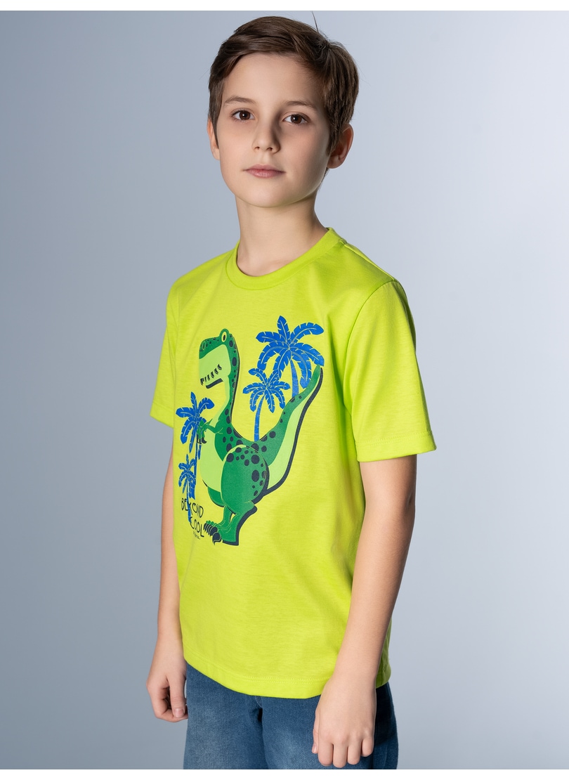 Trigema T-Shirt »TRIGEMA T-Shirt mit coolem Dino-Motiv«, (1 tlg.) von Trigema