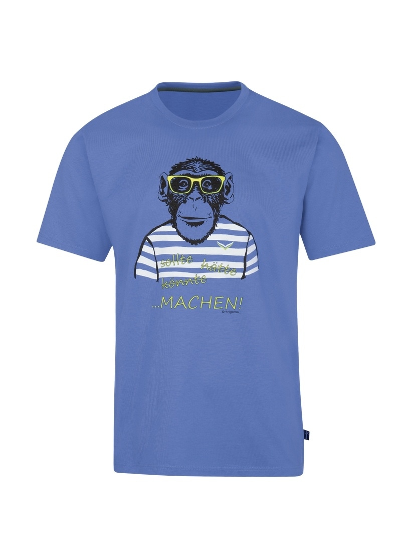Trigema T-Shirt »TRIGEMA T-Shirt mit grossem Affen-Aufdruck«, (1 tlg.) Trigema T-Shirt »TRIGEMA T-Shirt mit grossem Affen-Aufdruck«, (1 tlg.) von Trigema