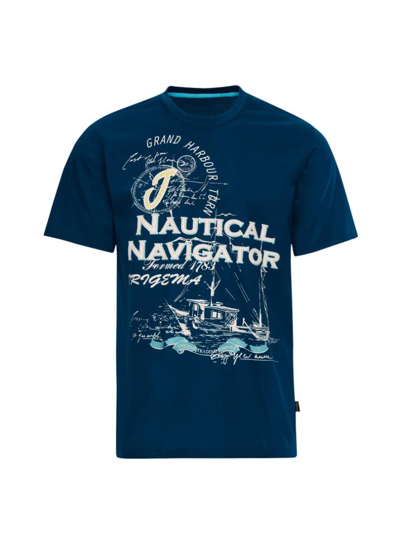 Trigema T-Shirt »TRIGEMA T-Shirt mit grossem Printmotiv "Nautical Navigator"«, (1 tlg.) von Trigema