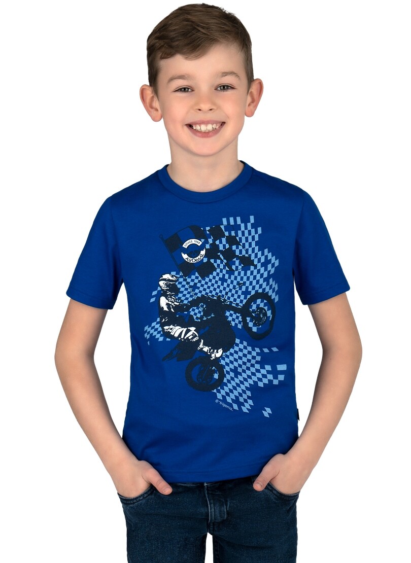 Trigema T-Shirt »TRIGEMA T-Shirt mit lässigem Motocross-Print«, (1 tlg.) von Trigema