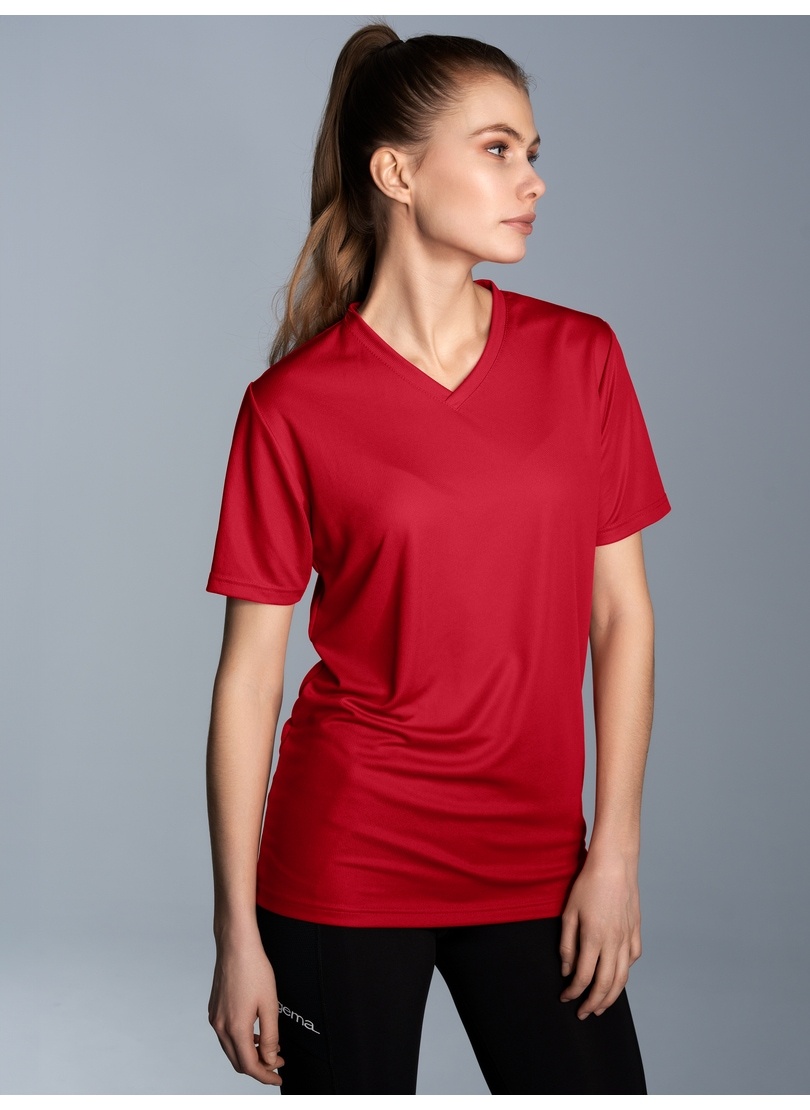 Trigema T-Shirt »TRIGEMA V-Shirt COOLMAX®«, (1 tlg.) von Trigema