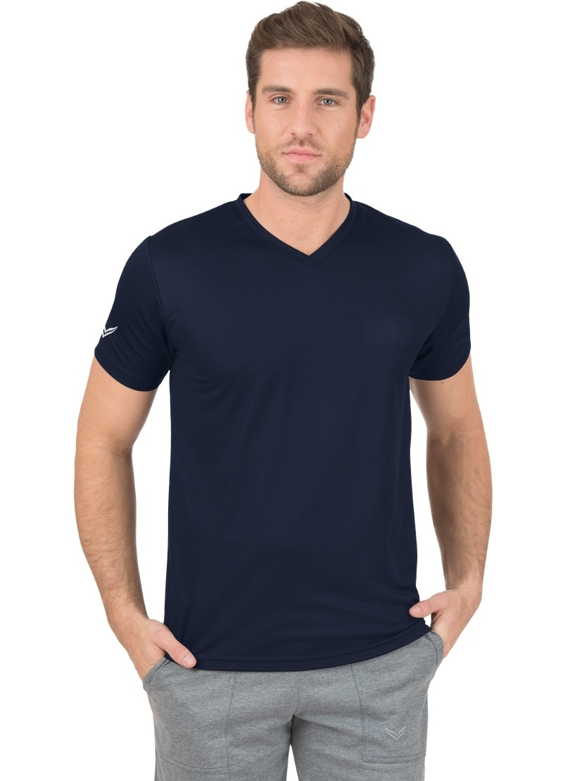 Trigema T-Shirt »TRIGEMA V-Shirt COOLMAX®«, (1 tlg.) von Trigema