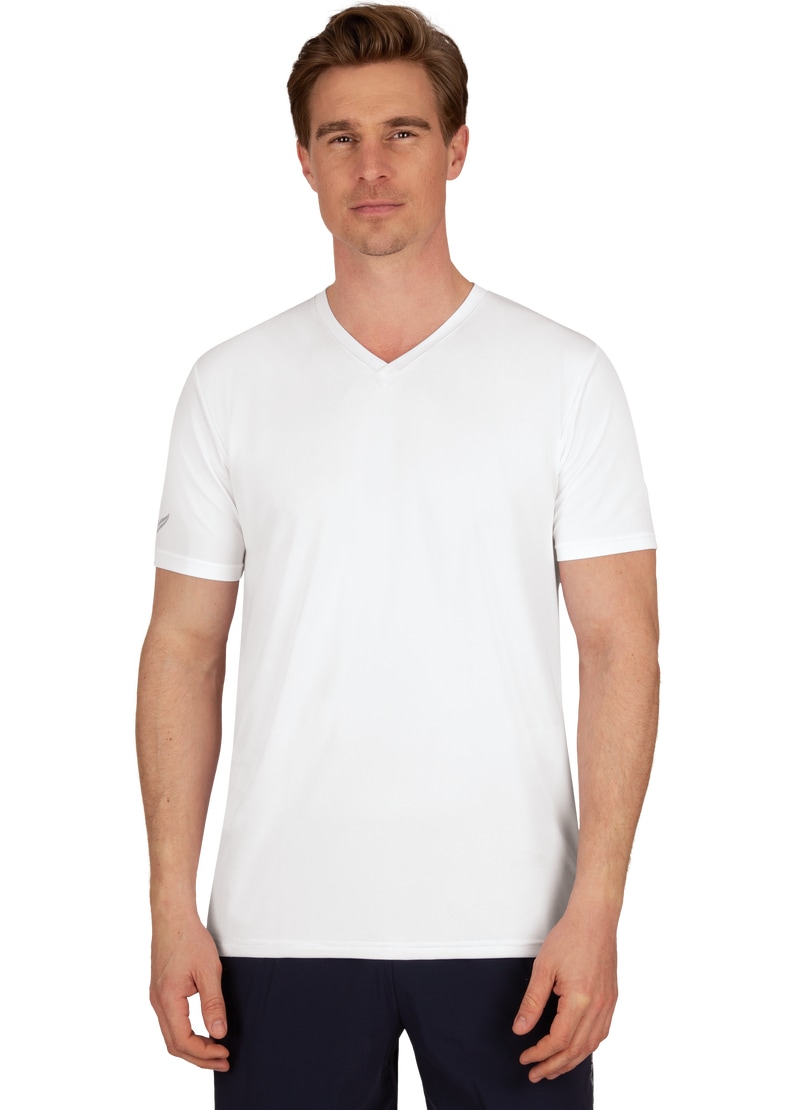 Trigema T-Shirt »TRIGEMA V-Shirt COOLMAX®«, (1 tlg.) von Trigema