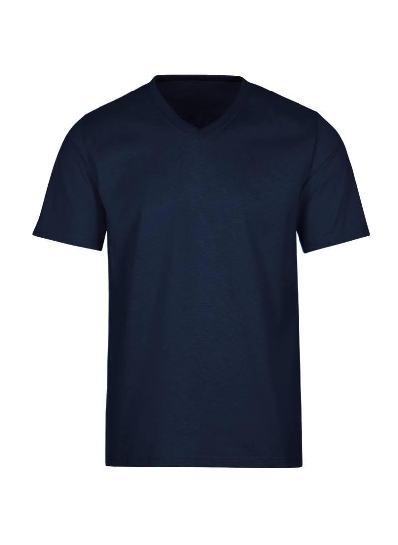 Trigema T-Shirt »TRIGEMA V-Shirt DELUXE Baumwolle«, (1 tlg.) von Trigema