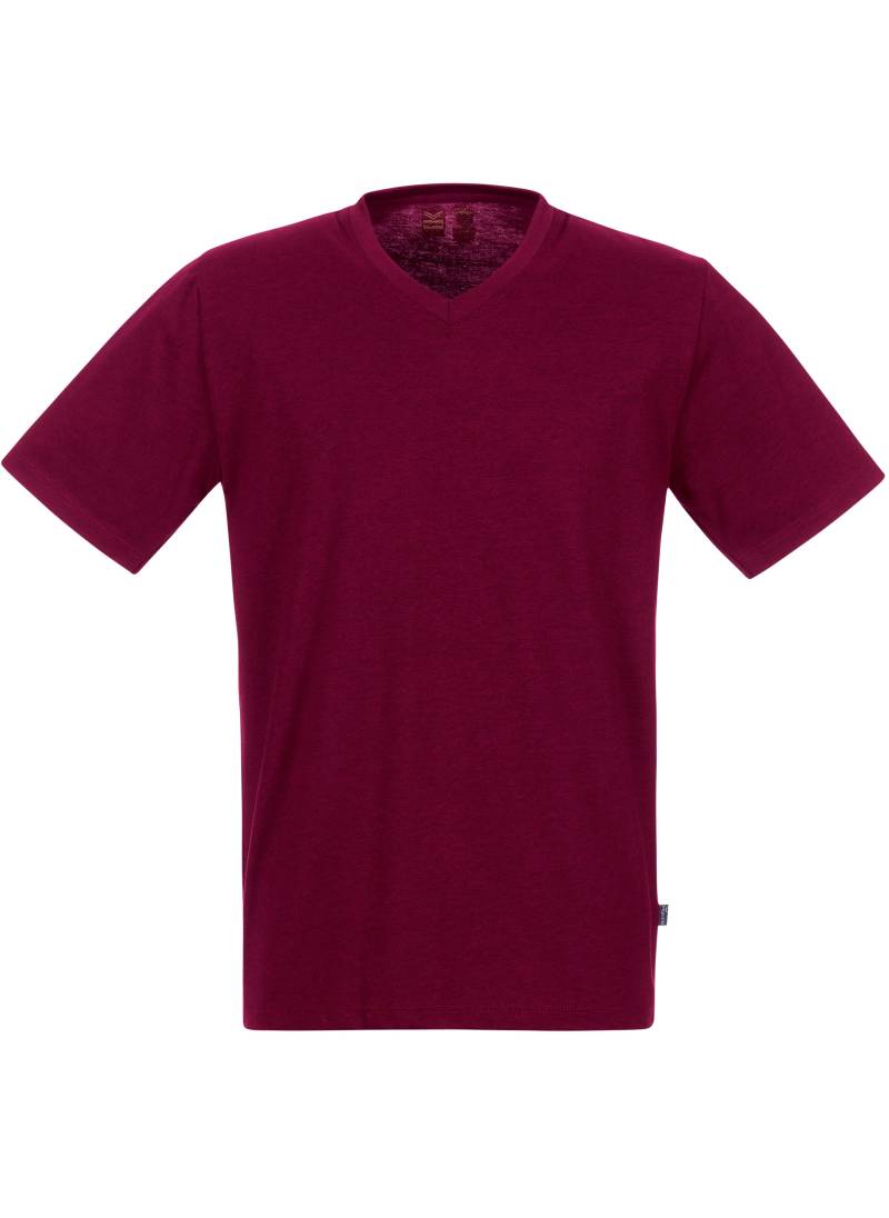Trigema T-Shirt »TRIGEMA V-Shirt DELUXE Baumwolle«, (1 tlg.) von Trigema