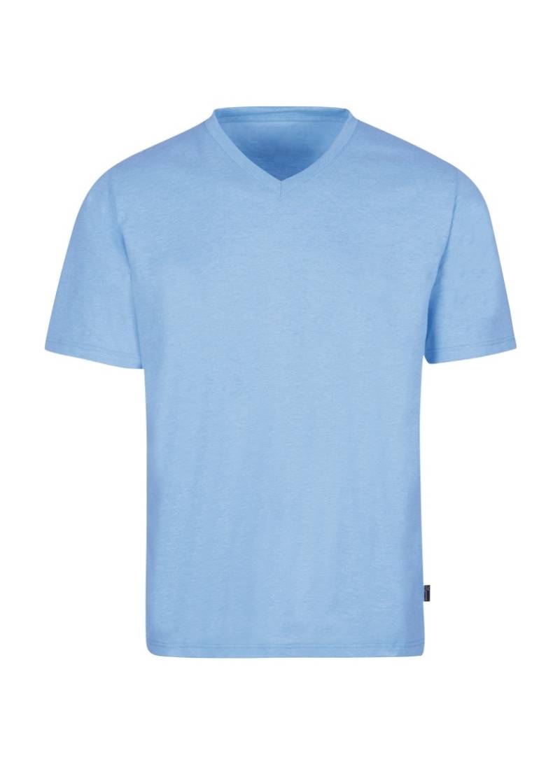 Trigema T-Shirt »TRIGEMA V-Shirt DELUXE Baumwolle«, (1 tlg.) von Trigema
