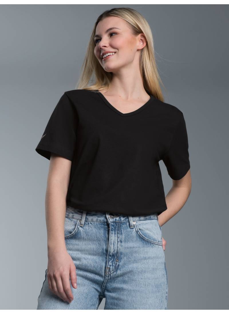 Trigema T-Shirt »TRIGEMA V-Shirt aus 100% Bio-Baumwolle (kbA)«, (1 tlg.) von Trigema