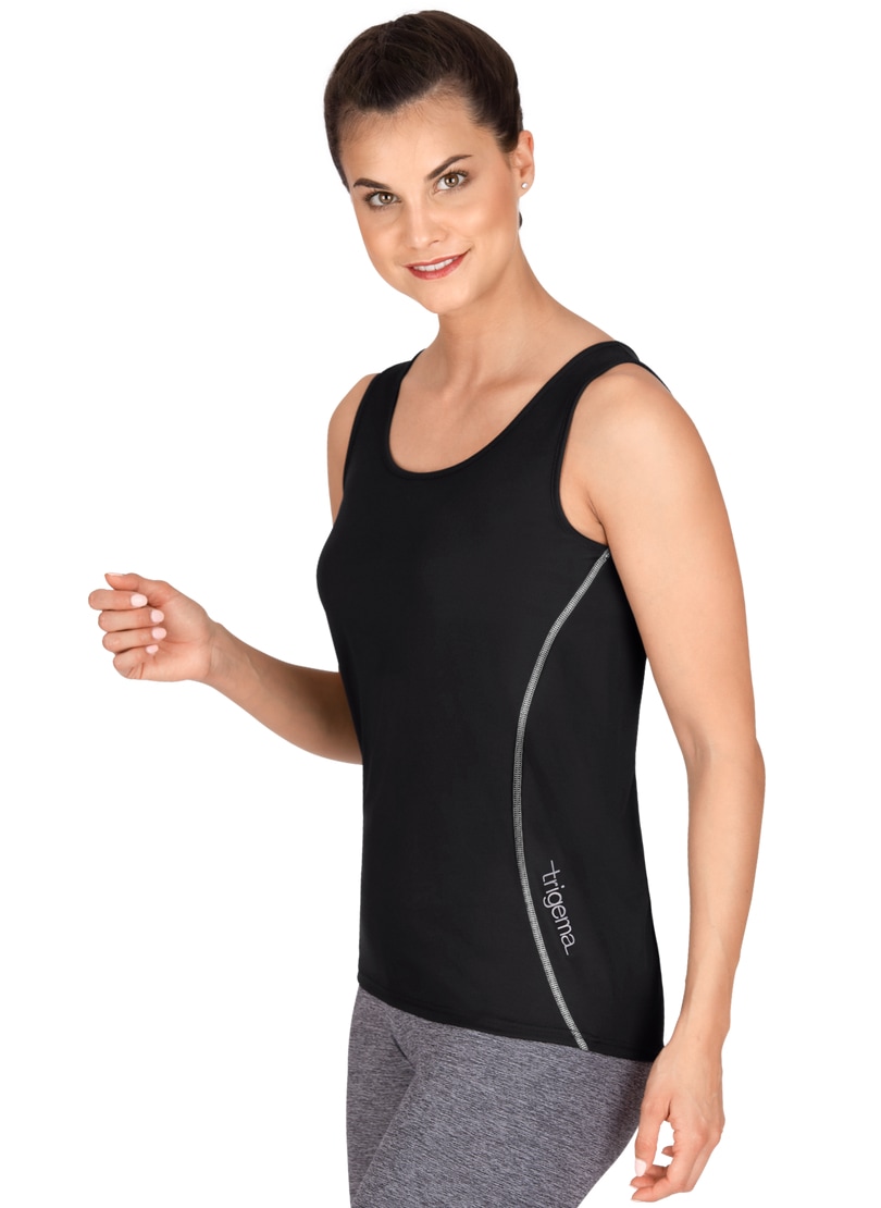 Trigema Tanktop »TRIGEMA Trägershirt COOLMAX«, (1 tlg.) von Trigema