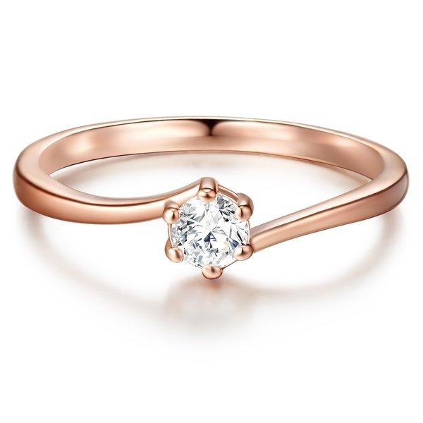 Ring Damen Goldrosa 62 von Trilani