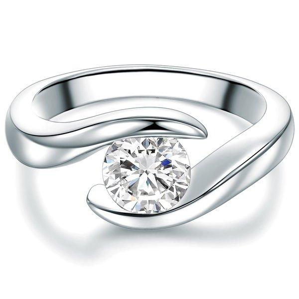 Ring Damen Silber 56 von Trilani