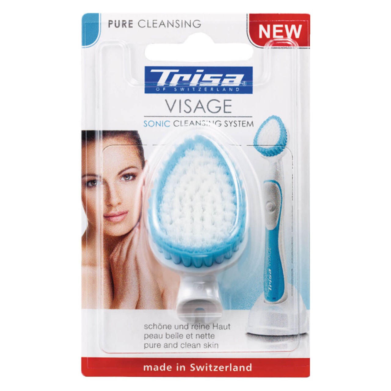Trisa Beauty Care - Pure Cleansing Bürstenkopf von Trisa of Switzerland