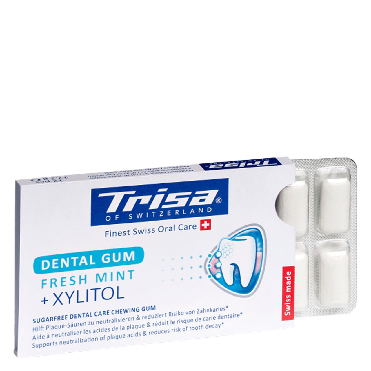 Trisa Oral Care - Dental Gum Fresh Mint von Trisa of Switzerland