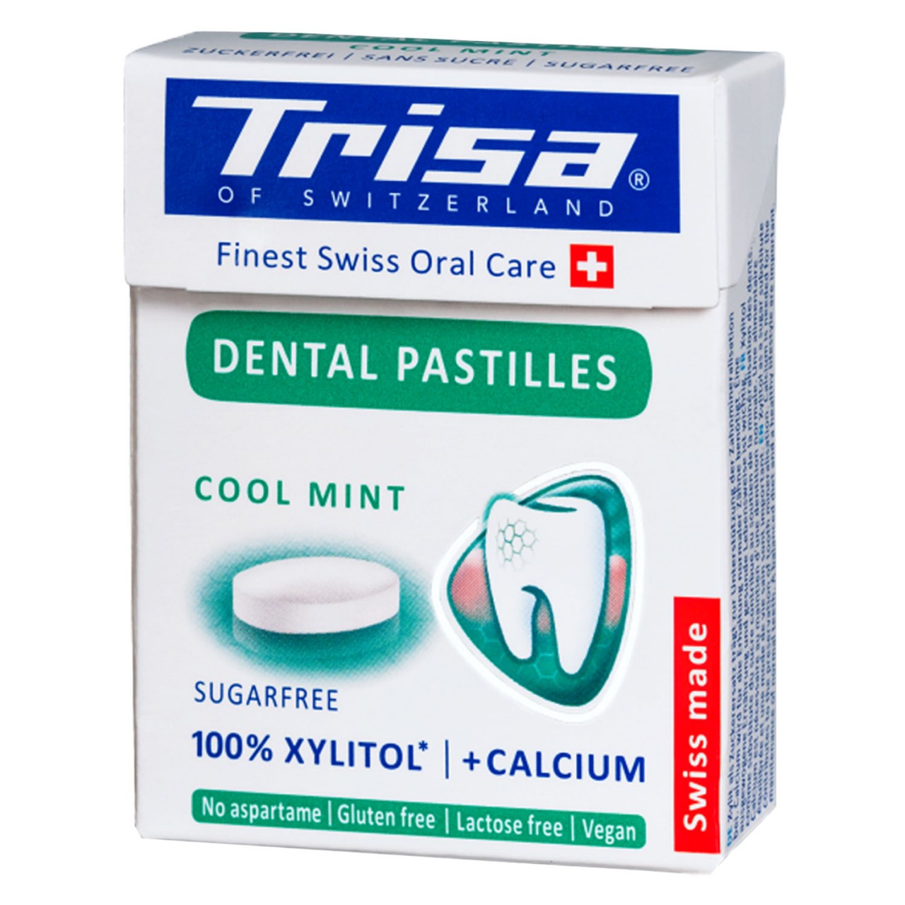 Trisa Oral Care - Dental Pastilles Cool Mint von Trisa of Switzerland