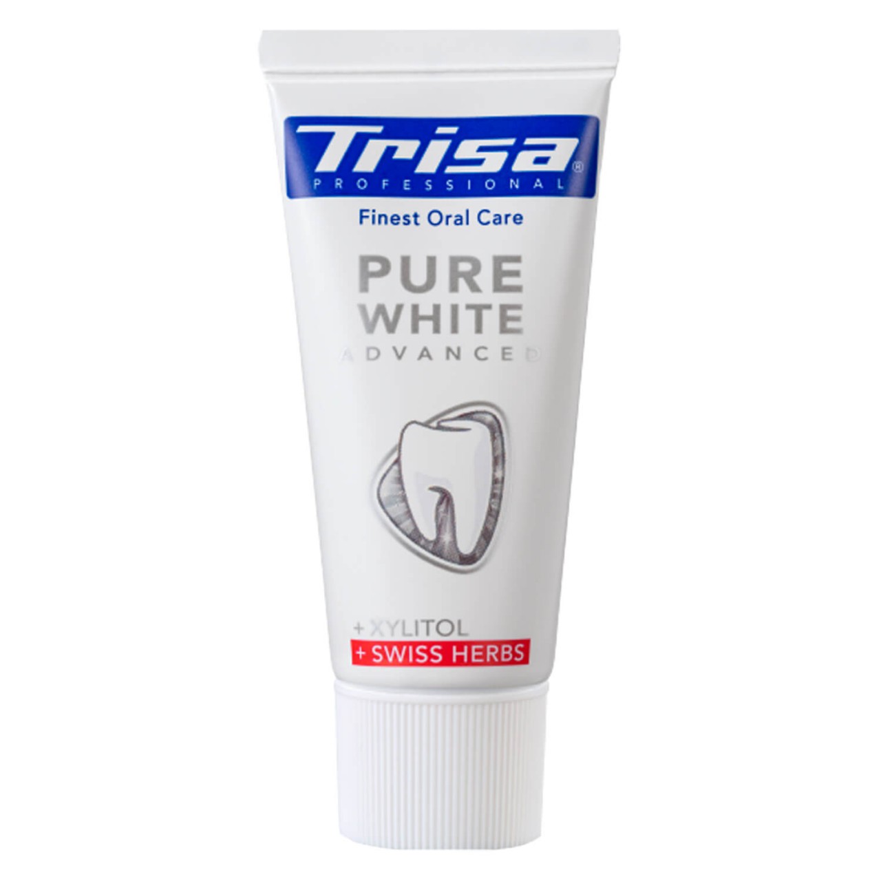Trisa Oral Care - Zahnpasta Pure White Swiss Herbs von Trisa of Switzerland