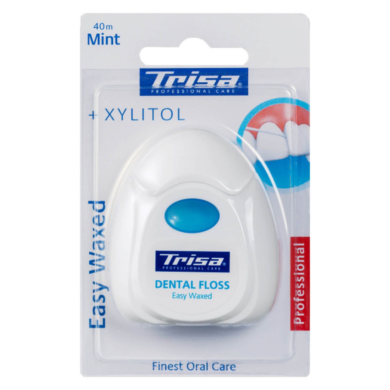 Trisa Oral Care - Zahnseide Easy Waxed Mint von Trisa of Switzerland
