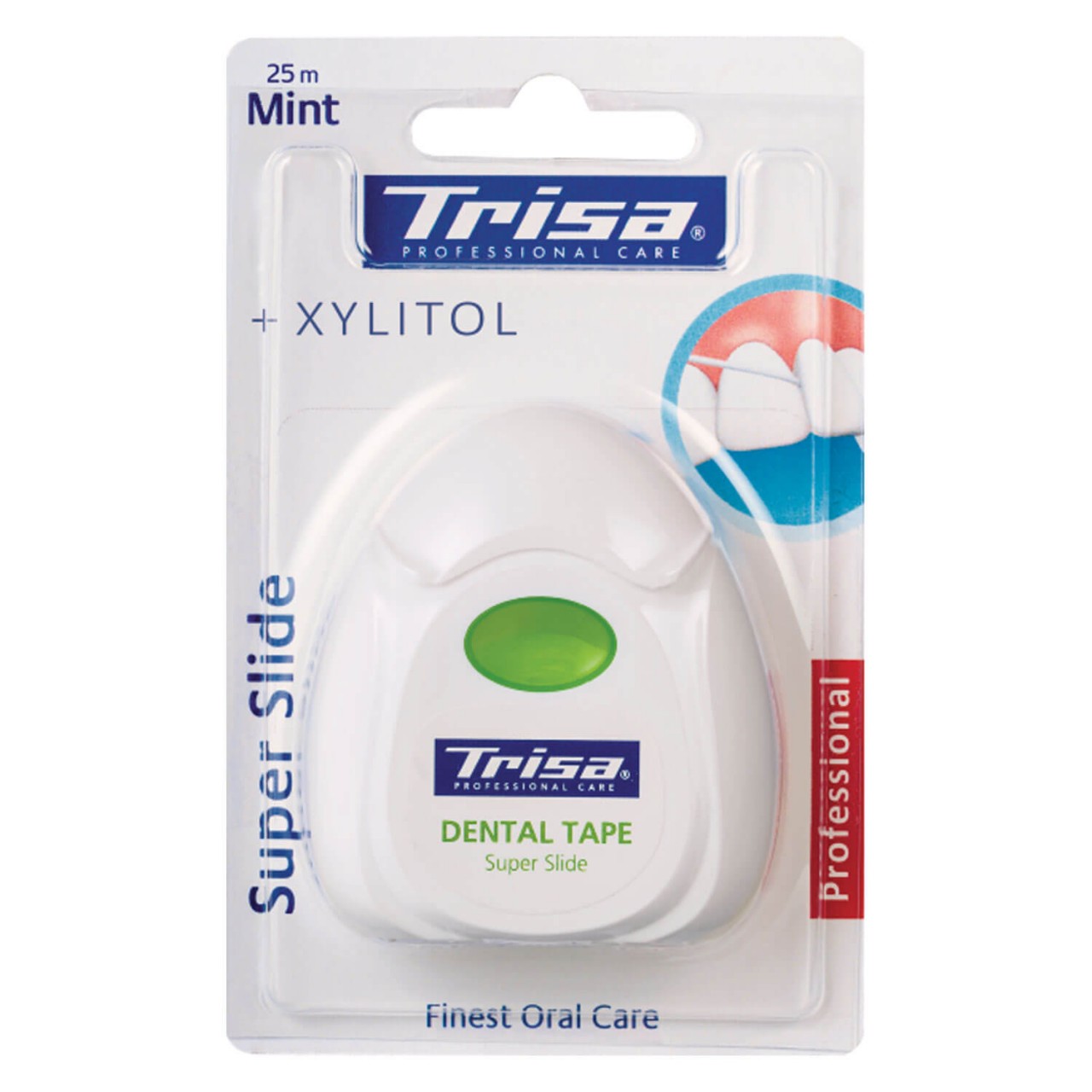Trisa Oral Care - Zahnseide Super Slide Mint von Trisa of Switzerland