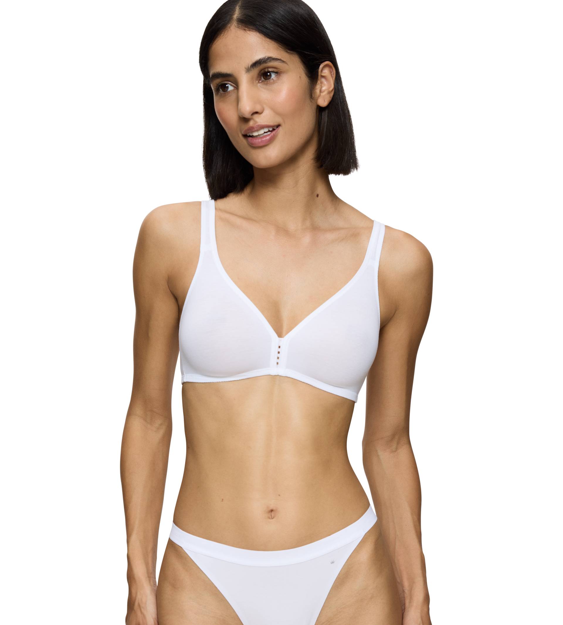 Triumph Bügelloser BH »Eileen N«, Cup A-C, nahtlos aus weicher Baumwollqualität, Basic Dessous von Triumph