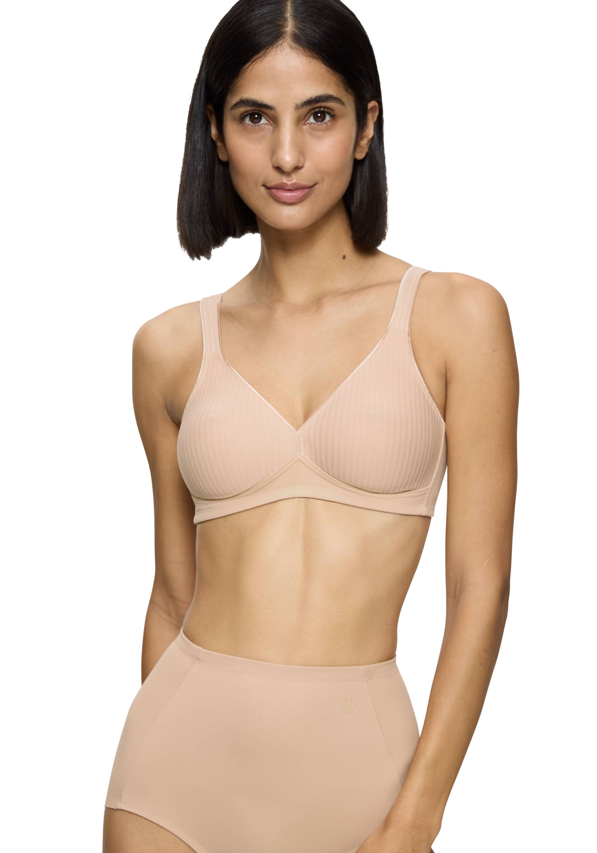 Triumph Bügelloser BH »Modern Soft+Cotton N«, mit dezenten Streifen Triumph Bügelloser BH »Modern Soft+Cotton N«, mit dezenten Streifen von Triumph
