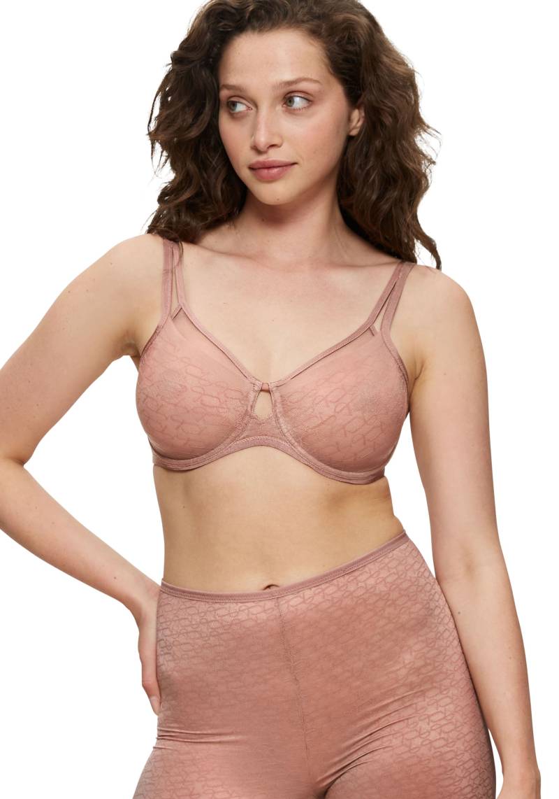 Triumph Minimizer-BH »Signature Sheer W01 EX«, verkleinert die Brust optisch um eine Cup-Grösse, Spitze von Triumph