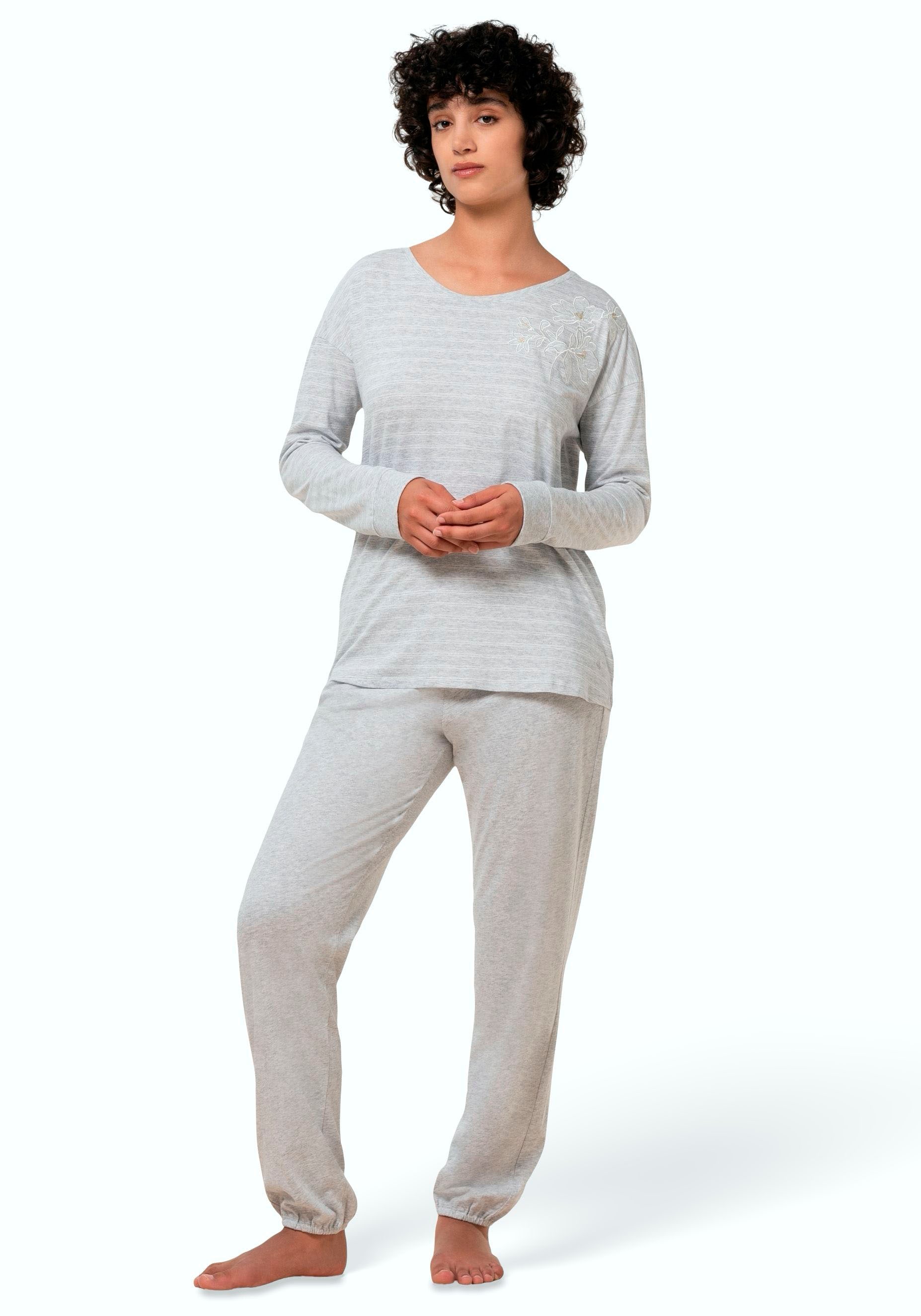 Triumph Pyjama »Sets PK LSL 10 X«, (2 tlg.), Damen-Schlafanzug, gestreift von Triumph