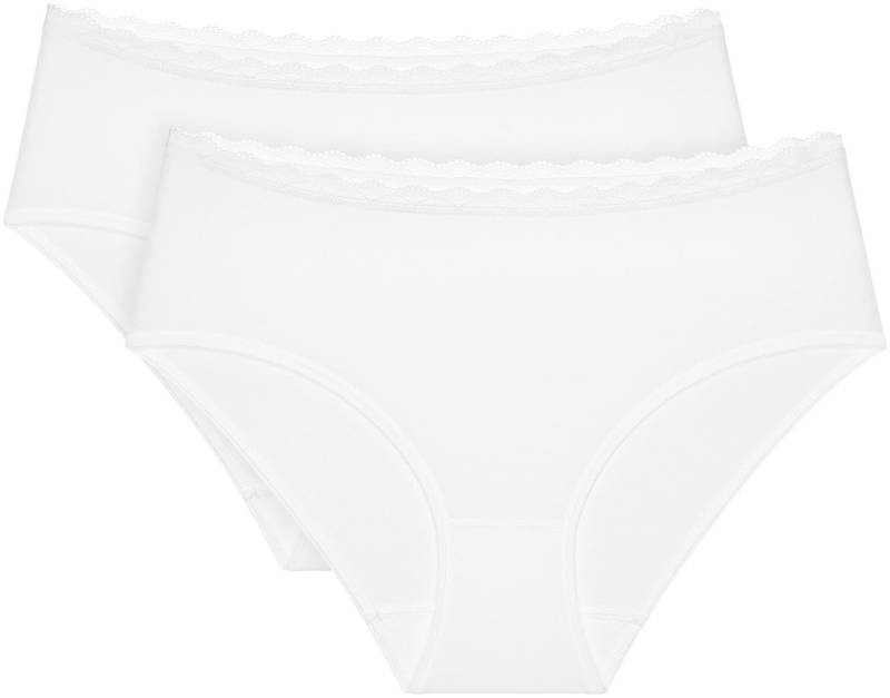 Triumph Slip »Feel Of Cotton Midi 2P«, (2er Pack), Weich und ohne Seitennaht von Triumph