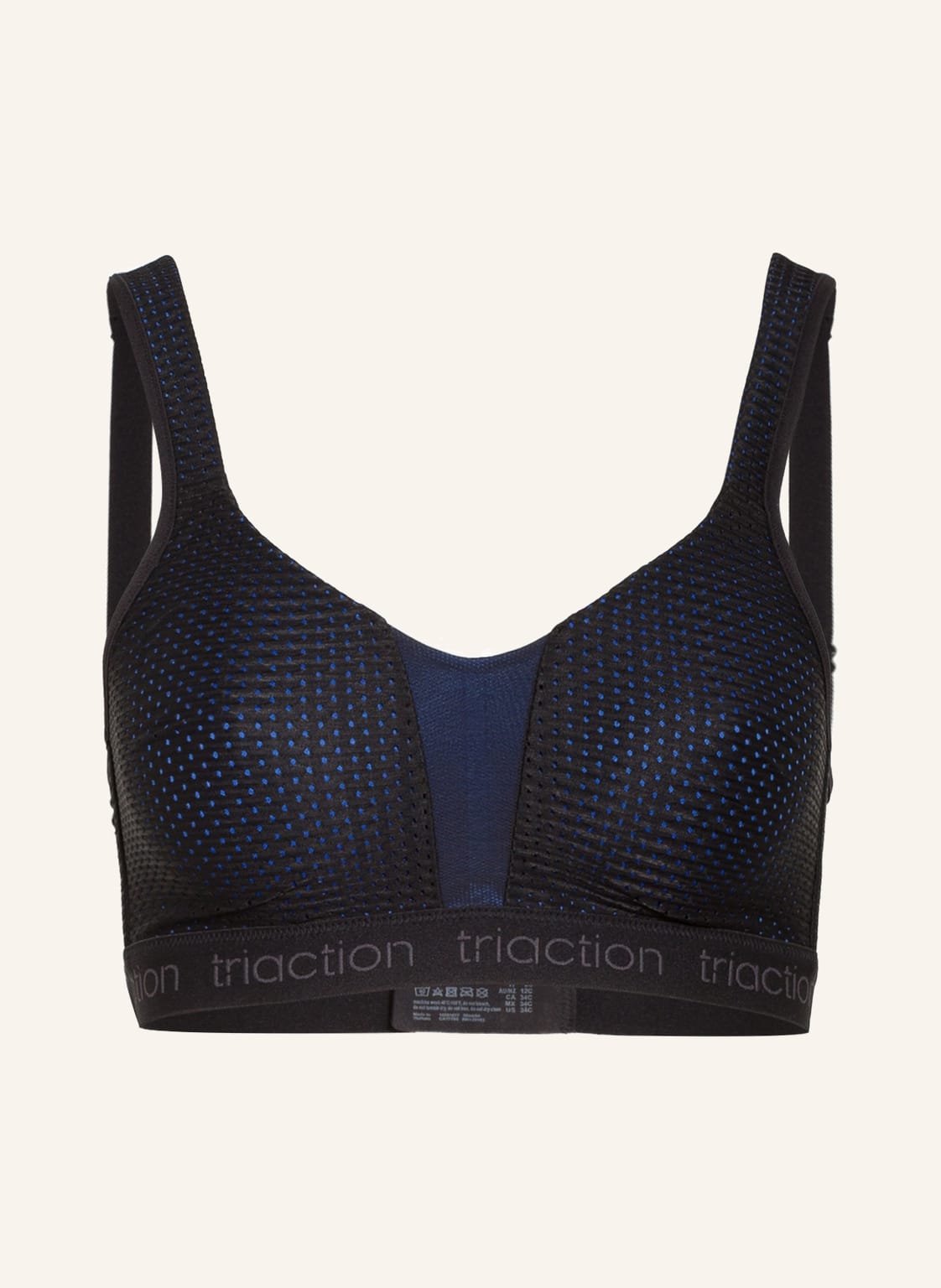 Triumph Sport-Bh Triaction Energy Lite Mit Mesh schwarz von Triumph