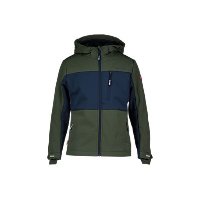 Bergsfjord Winter Kinder Softshelljacke von Trollkids
