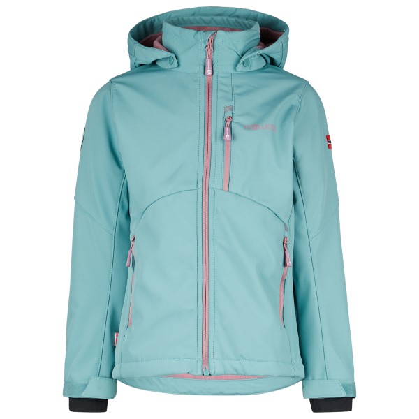 Trollkids - Girl's Balestrand Jacket - Softshelljacke Gr 176 türkis von Trollkids