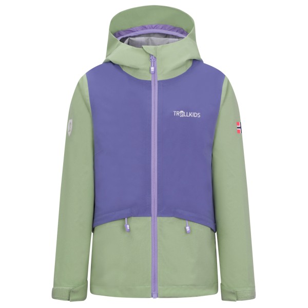 Trollkids - Girl's Gjende Jacket - Regenjacke Gr 116 lila von Trollkids