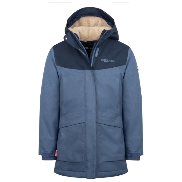 Trollkids - Girl's Oslo Coat Pro - Mantel Gr 176 blau von Trollkids