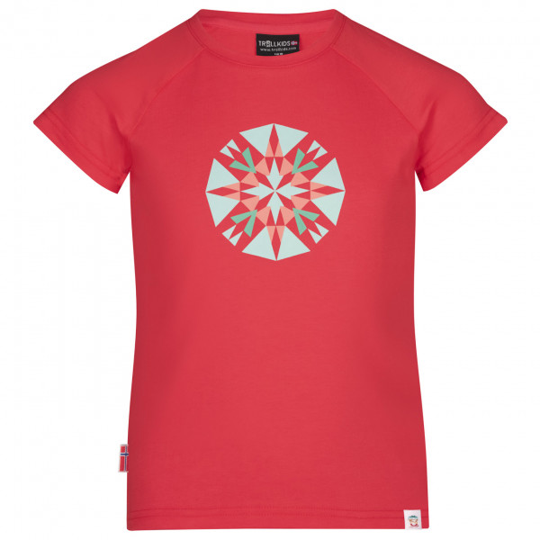 Trollkids - Girl's Senja T - T-Shirt Gr 92 rot Trollkids - Girl's Senja T - T-Shirt Gr 92 rot von Trollkids