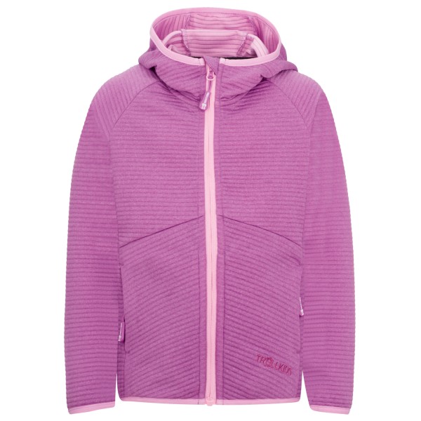 Trollkids - Girl's Sogndal Jacket - Fleecejacke Gr 104 lila von Trollkids