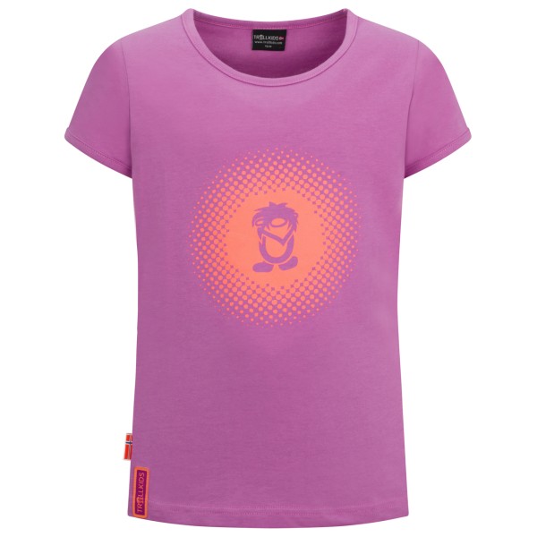 Trollkids - Girls Logo T - T-Shirt Gr 104 bunt von Trollkids