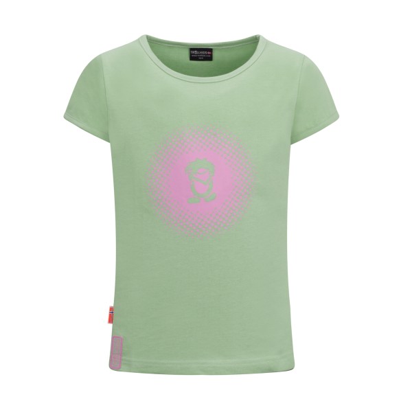 Trollkids - Girls Logo T - T-Shirt Gr 116 grün von Trollkids