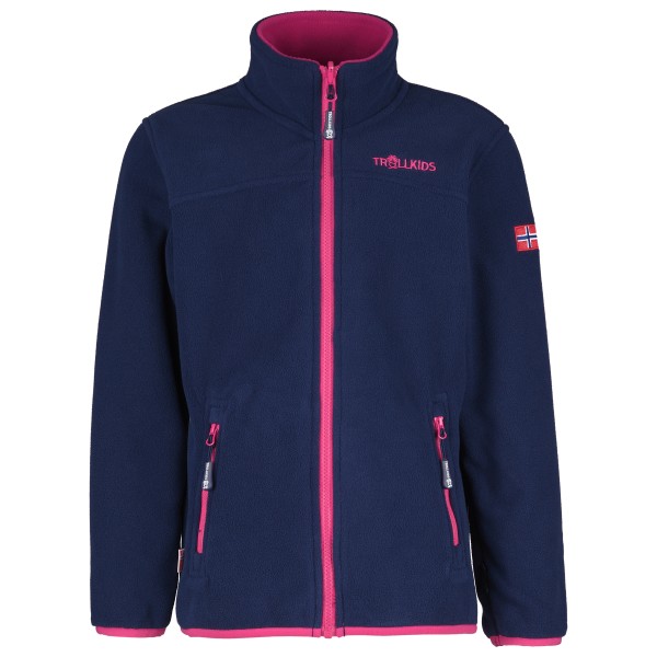 Trollkids - Girls Oppdal Jacket XT - Fleecejacke Gr 104;110;116;128;140;152;164;176;92;98 blau;grün;türkis von Trollkids