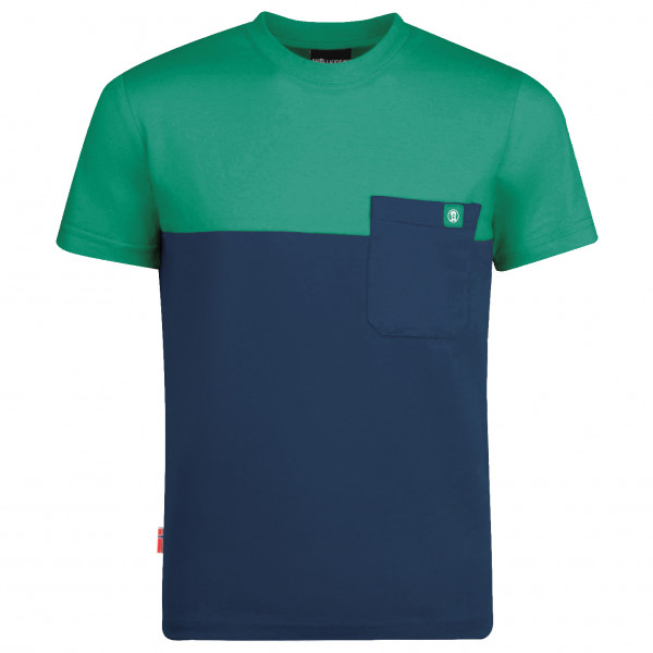 Trollkids - Kid's Bergen T - T-Shirt Gr 140 blau von Trollkids