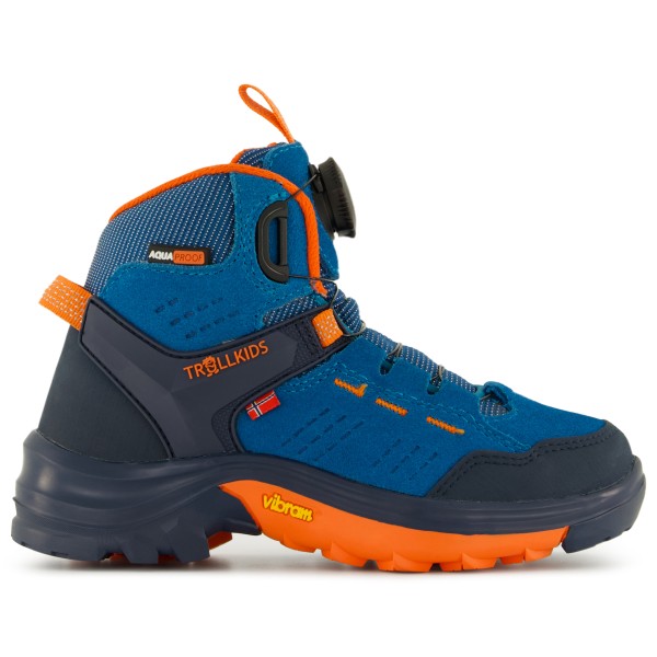 Trollkids - Kid's Gjende Hiker Mid - Wanderschuhe Gr 29 blau von Trollkids