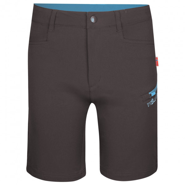 Trollkids - Kid's Haugesund Shorts Gr 104 grau von Trollkids