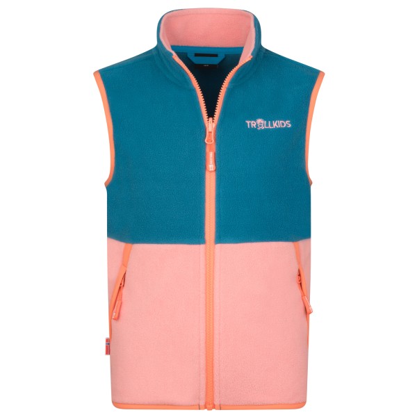 Trollkids - Kid's Kjerag Vest - Fleecegilet Gr 104 bunt Trollkids - Kid's Kjerag Vest - Fleecegilet Gr 104 bunt von Trollkids
