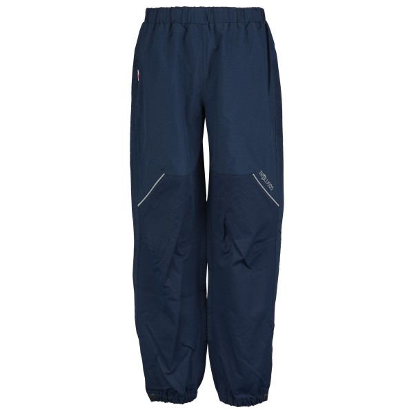 Trollkids - Kid's Lofoten Rain Pants - Regenhose Gr 128 blau von Trollkids