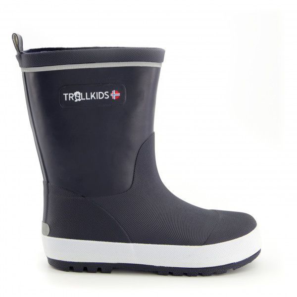 Trollkids - Kid's Lysefjord Rubber Boots - Gummistiefel Gr 34 blau von Trollkids