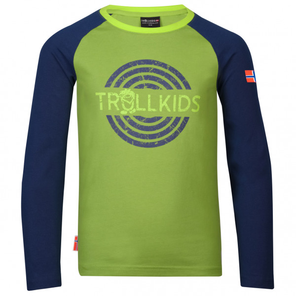 Trollkids - Kid's Preikestolen Longsleeve - Longsleeve Gr 98 grün Trollkids - Kid's Preikestolen Longsleeve - Longsleeve Gr 98 grün von Trollkids